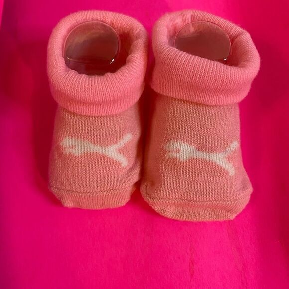 🎁🛍Puma 4 Pairs of infant booties Size: 0-12 M - Picture 6 of 7
